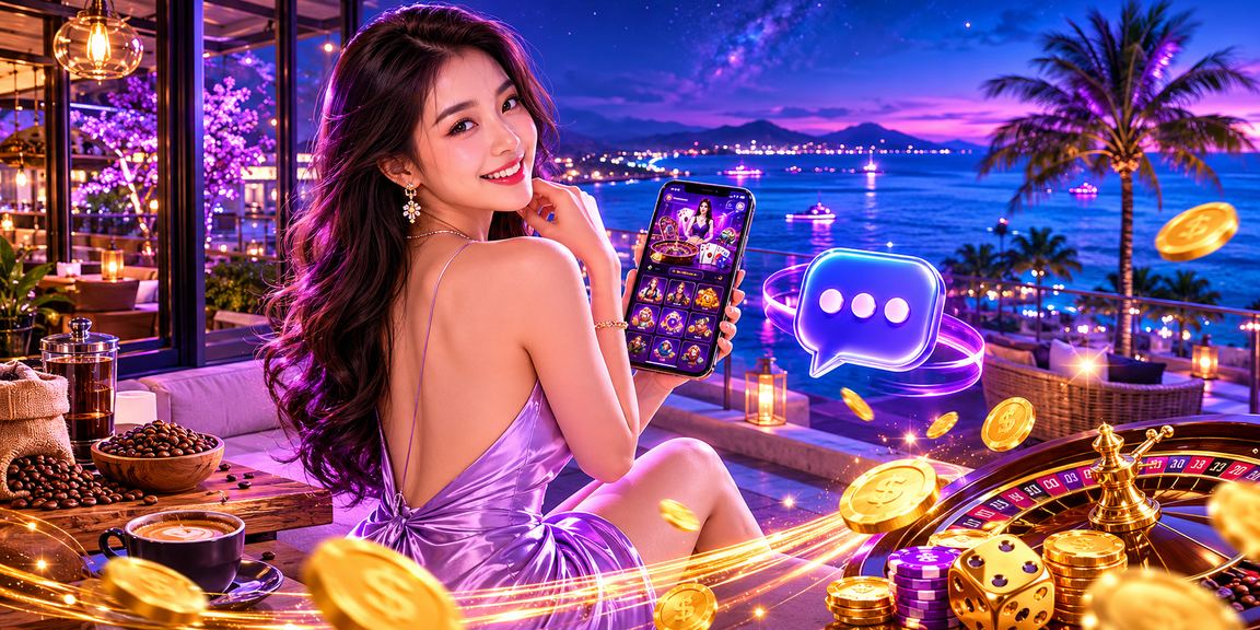 Người dùng Buôn Ma Thuột ngồi tại quán cà phê địa phương và thực hiện giao dịch thanh toán trực tuyến qua điện thoại